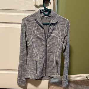 lululemon athletica Heathered Gray Utility Jacket